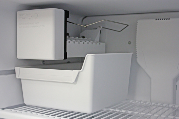 ice maker in freezer