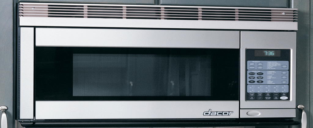 Dacor microwave feautured in use